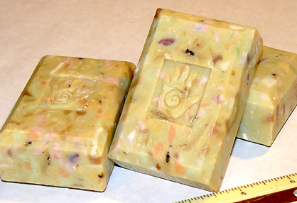 Bars of Clary Sage Soap, Handmade with Organic ingredients