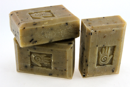 Bars of Organic Green Tea Chai Soap, Handmade with Organic ingredients