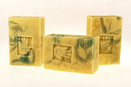 Bars of Lemongrass Soap, Handmade with Organic ingredients